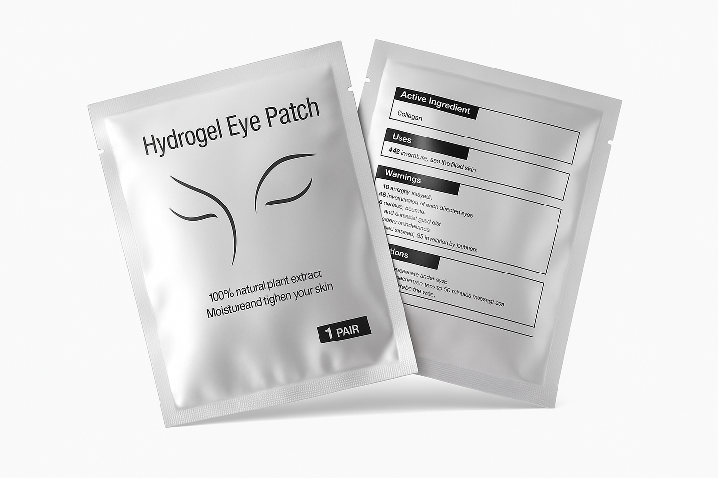 Parches de Hidrogel de pestañas