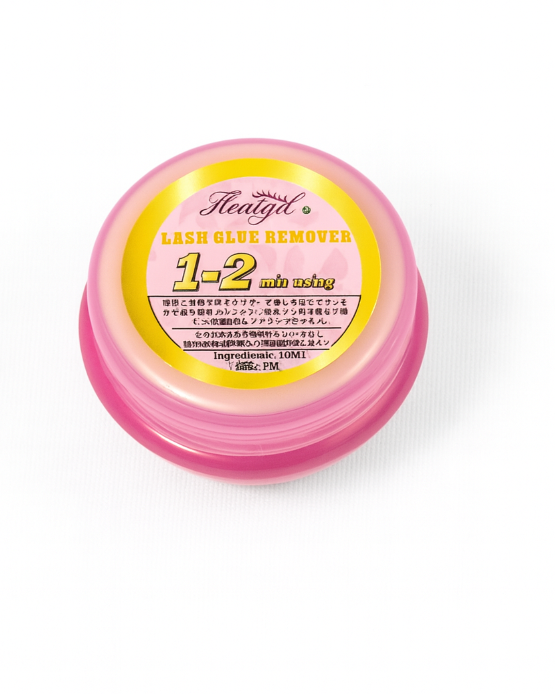 Removedor en crema para pestañas