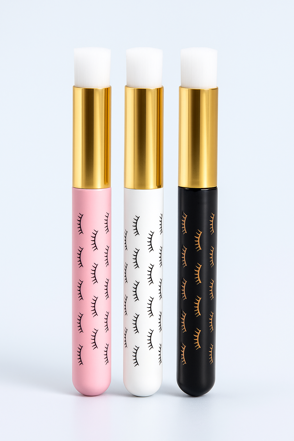 Brocha limpiadora diseño pestañas