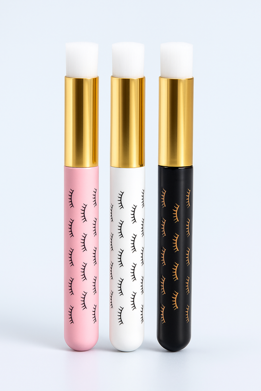 Brocha limpiadora diseño pestañas